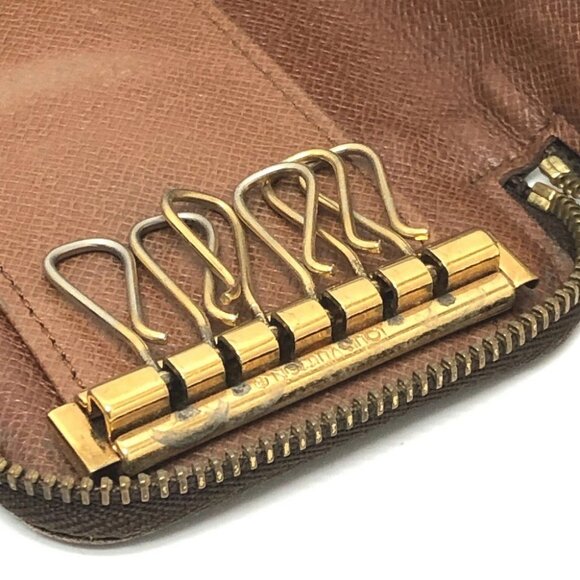 LOUIS VUITTON M62610 Pochette-6Cré Monogram Round 6-row key holder Key Case - Picture 11 of 15